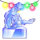 Statue de Glace : Gardien des Limites