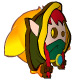 Masque Blablarcher Fille