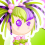 Fille Cyber-Goth