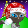 Chat sauvage Noël